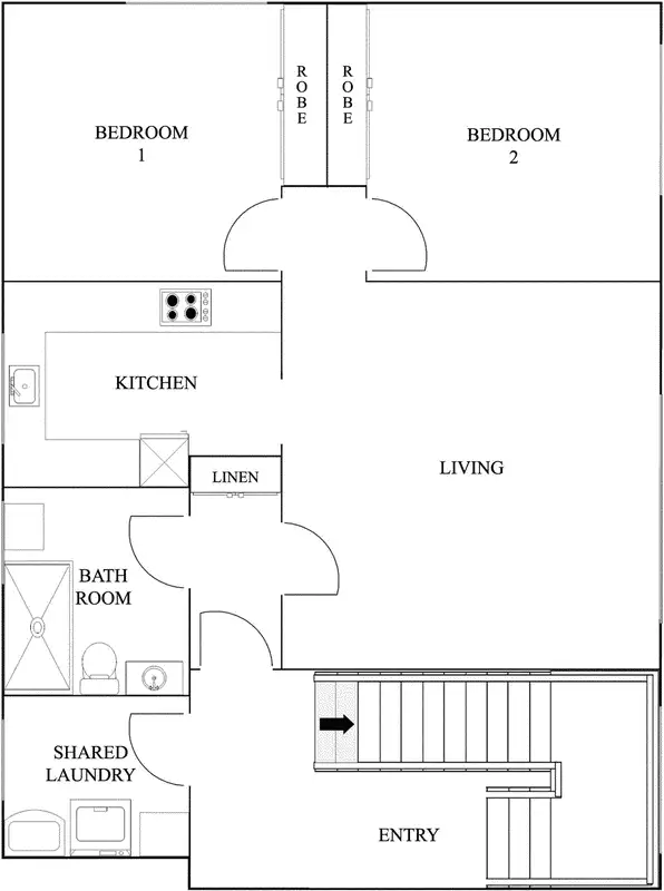 Floorplan of Homely apartment listing, 10/8-16 Walsh Place, Curtin ACT 2605