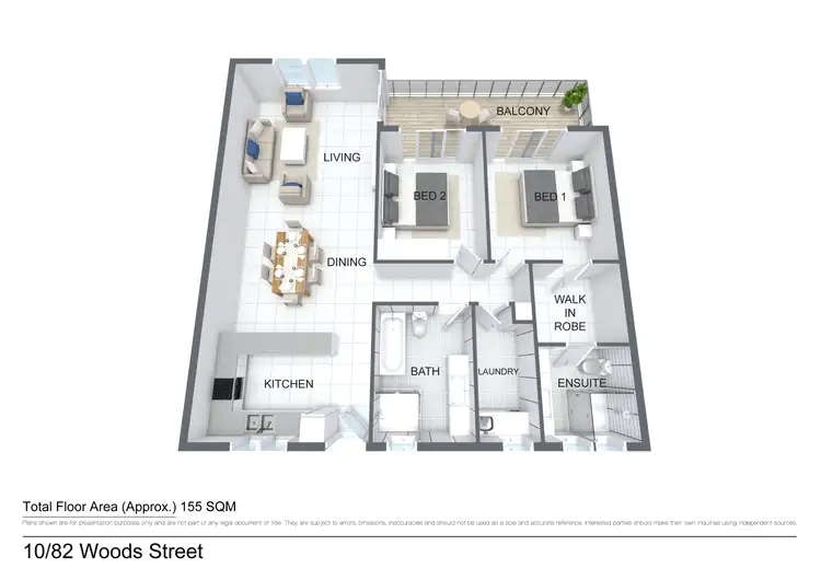 Floorplan of Homely apartment listing, 10/82 Woods Street, Darwin NT 800