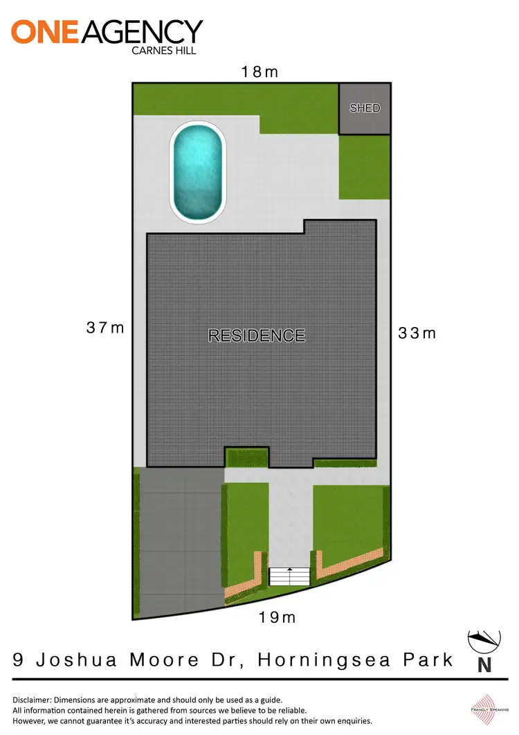 Floorplan of Homely house listing, 9 Joshua Moore Drive, Horningsea Park NSW 2171