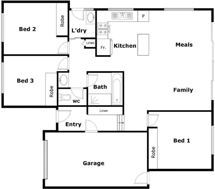 Floorplan of Homely house listing, 124 Bill Ferguson Circuit, Bonner ACT 2914