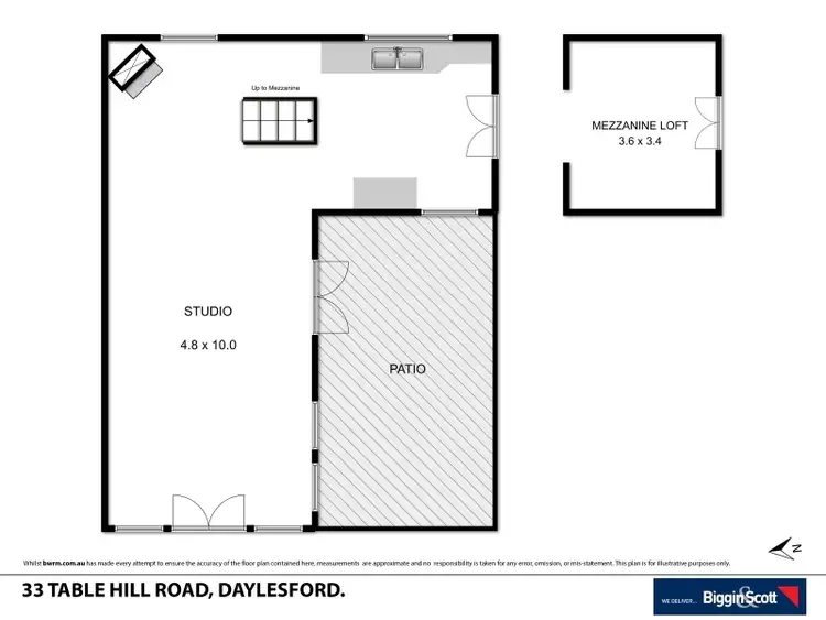 Floorplan of Homely land listing, 33 Table Hill Road, Daylesford VIC 3460