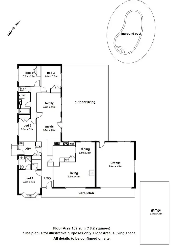 Floorplan of Homely house listing, 2799 Warburton Highway, Wesburn VIC 3799