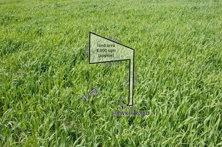 Floorplan of Homely land listing, 33 Hawkes Road, North Warrandyte VIC 3113