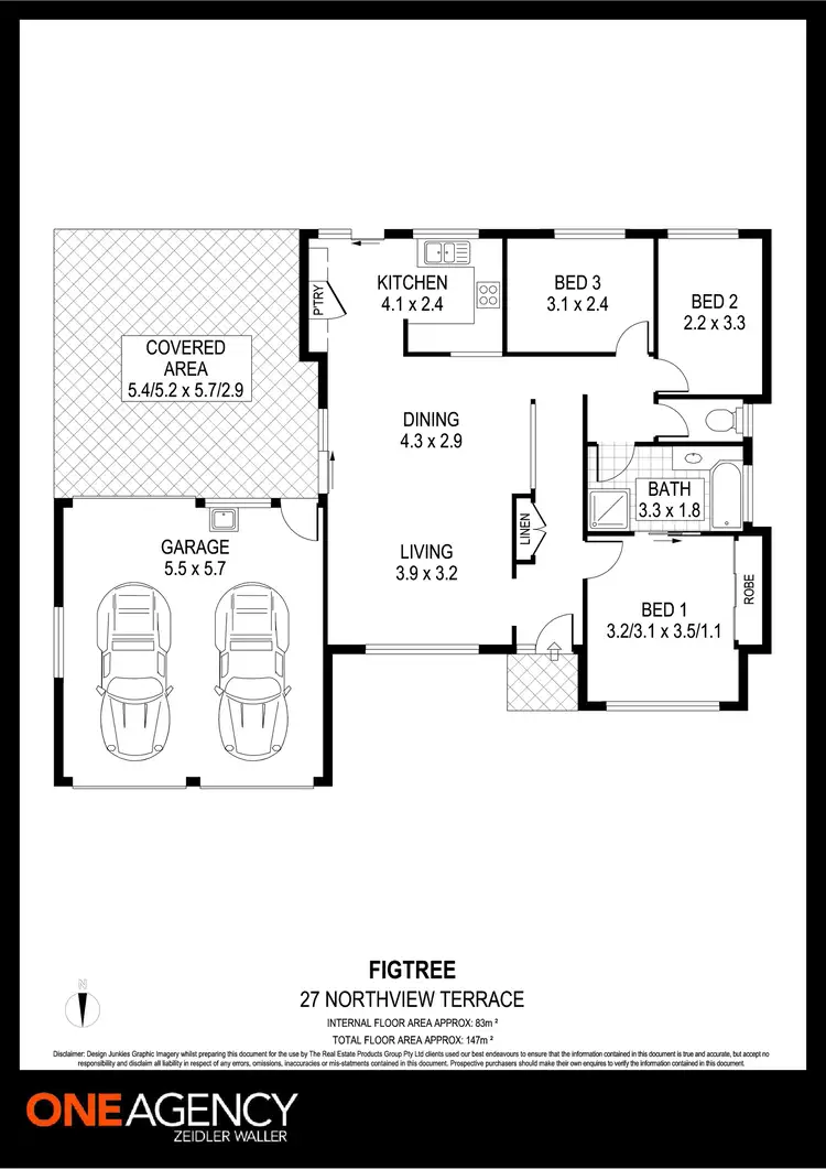 Floorplan of Homely house listing, 27 Northview Terrace, Figtree NSW 2525
