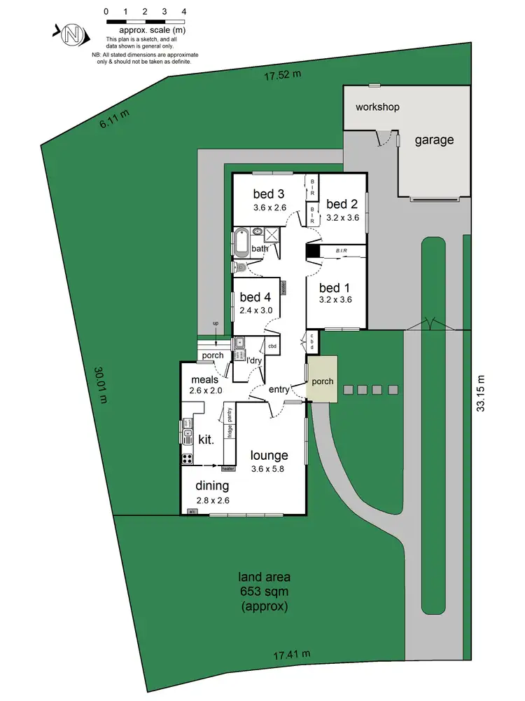 Floorplan of Homely house listing, 2 Adele Court, Ringwood VIC 3134