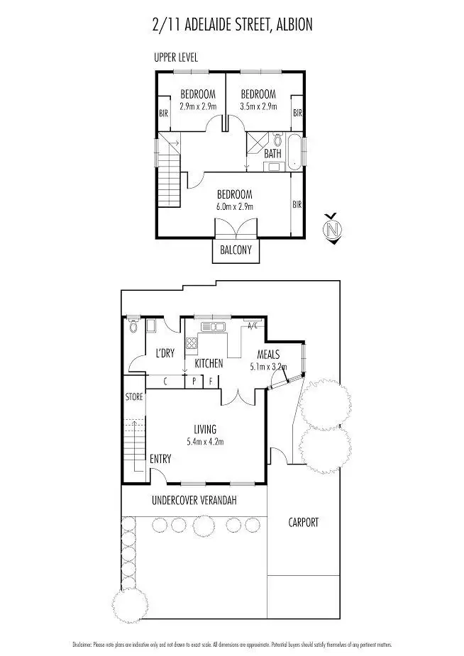 Floorplan of Homely house listing, 2/11 Adelaide Street, Albion VIC 3020