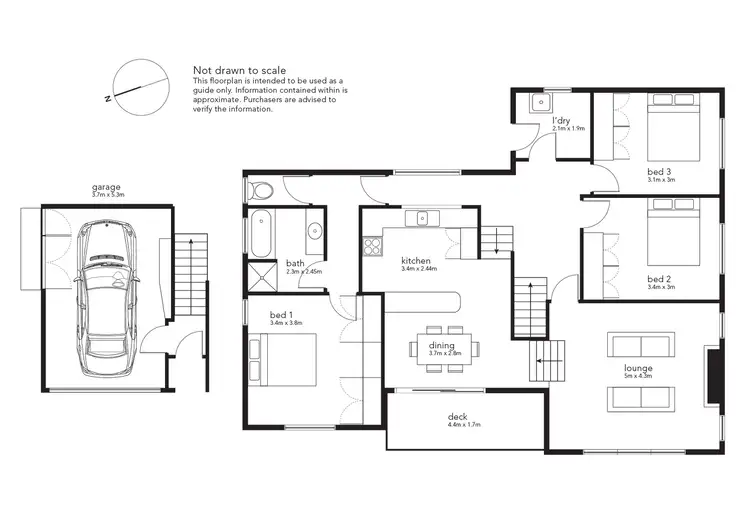 Floorplan of Homely house listing, 4 Grinter Street, Riverside TAS 7250