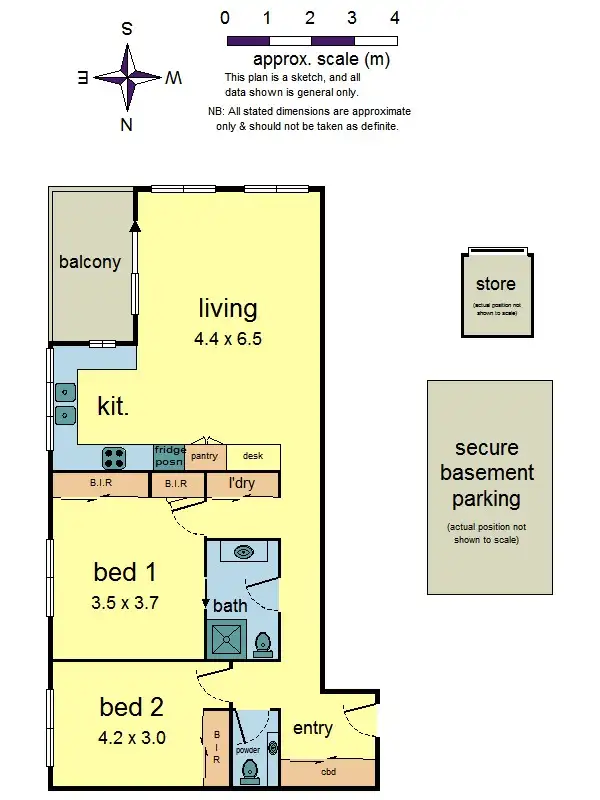 Floorplan of Homely apartment listing, 3/36 Mitchell Street, Doncaster East VIC 3109