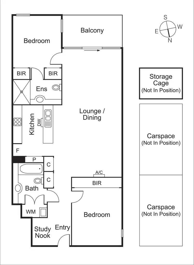 Floorplan of Homely apartment listing, 12/125 Ormond Road, Elwood VIC 3184