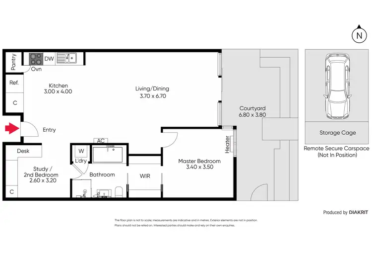 Floorplan of Homely apartment listing, 3/219 Alma Road, St Kilda East VIC 3183