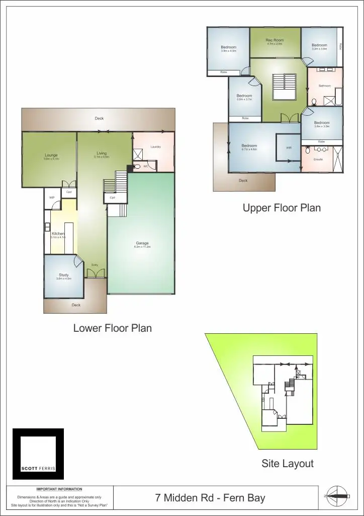 Floorplan of Homely house listing, 7 Midden Road, Fern Bay NSW 2295