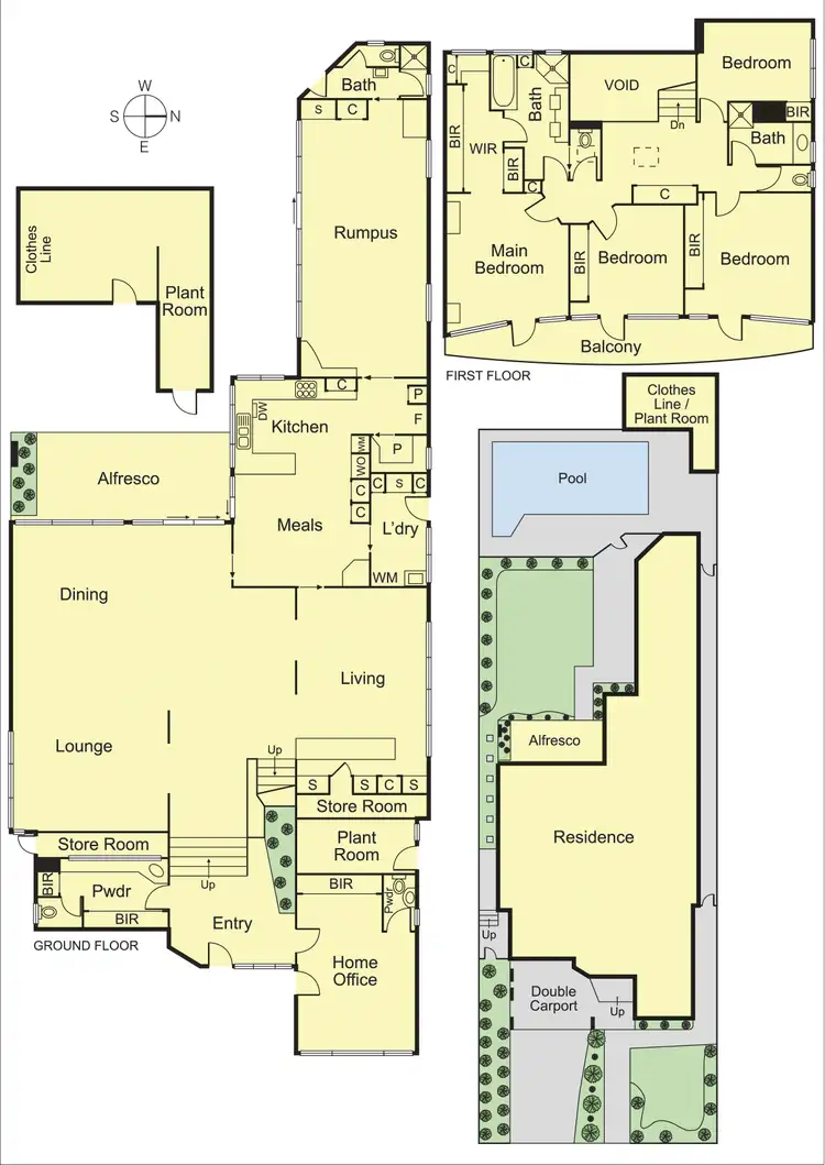 Floorplan of Homely house listing, 18 Webb Street, Caulfield VIC 3162