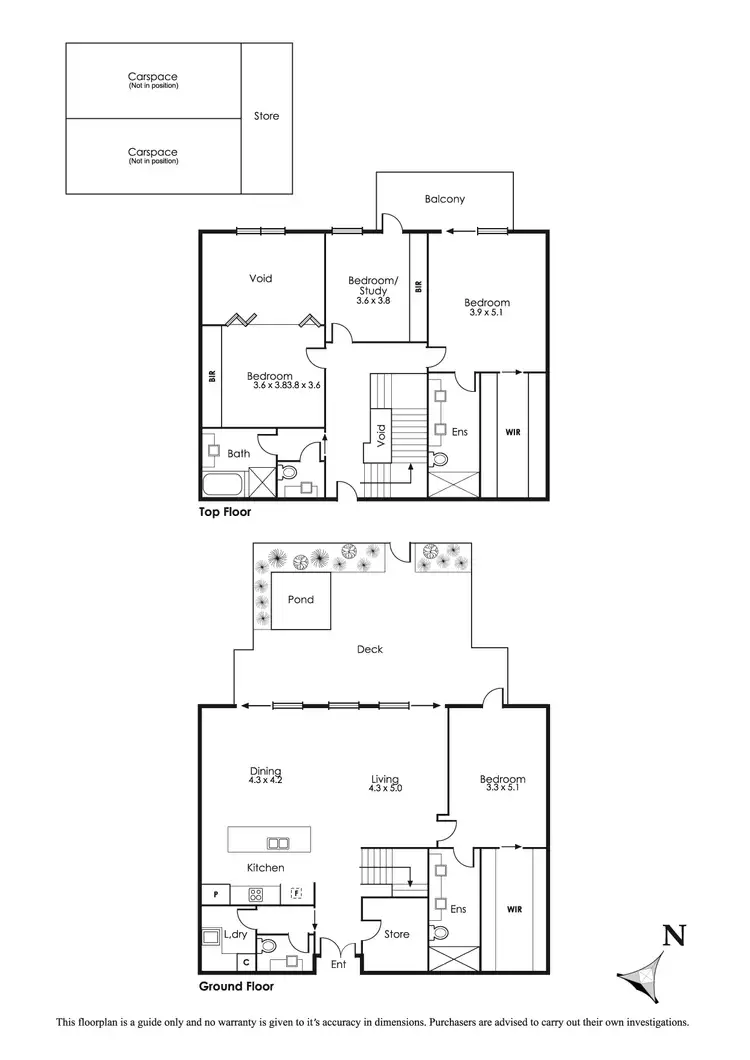 Floorplan of Homely apartment listing, 4/15 Beach Road, Hampton VIC 3188