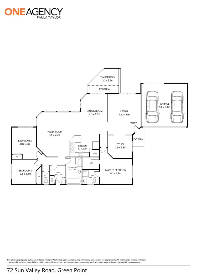 Floorplan of Homely house listing, 72 Sun Valley Road, Green Point NSW 2251