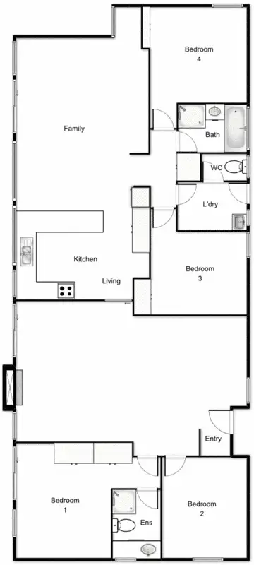 Floorplan of Homely house listing, 40 Ashburton Circuit, Kaleen ACT 2617