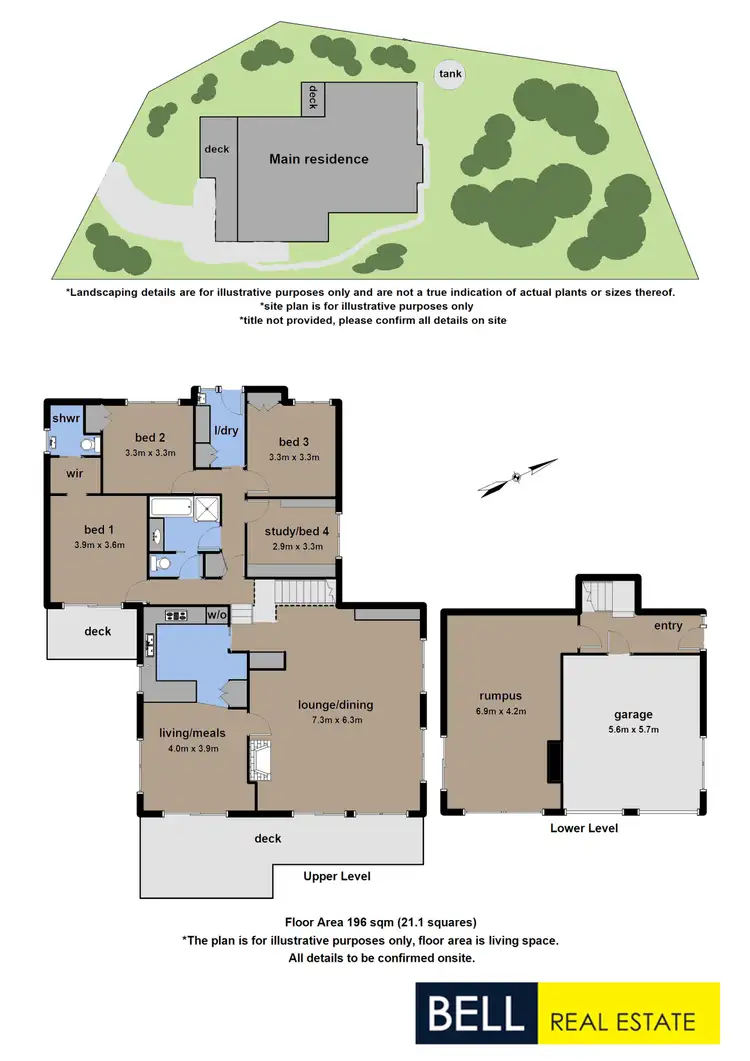 Floorplan of Homely house listing, 1 Hilton Grove, Belgrave VIC 3160