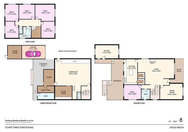 Floorplan of Homely house listing, 9 Cape Three Points Road, Avoca Beach NSW 2251