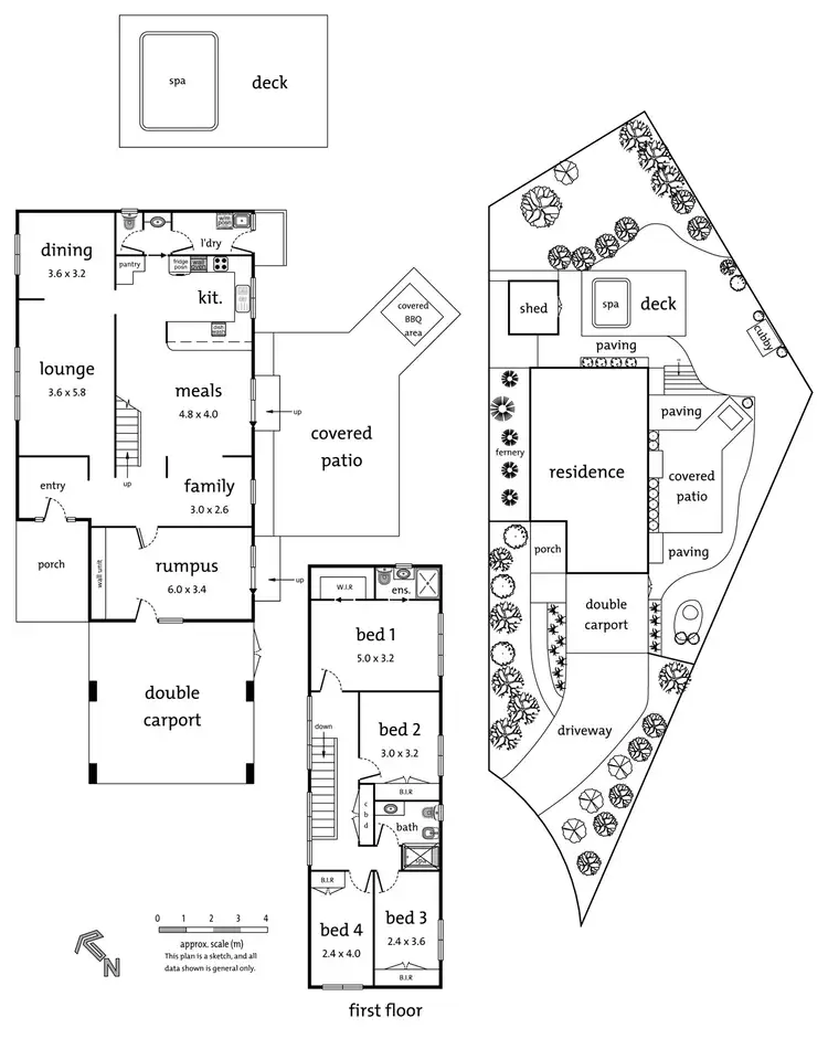 Floorplan of Homely house listing, 8 Bantry Grove, Templestowe VIC 3106
