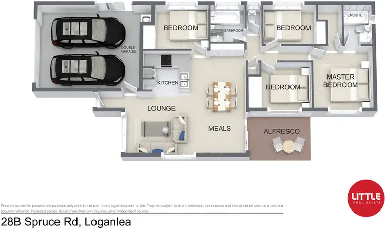 Floorplan of Homely house listing, 28B Spruce Street, Loganlea QLD 4131