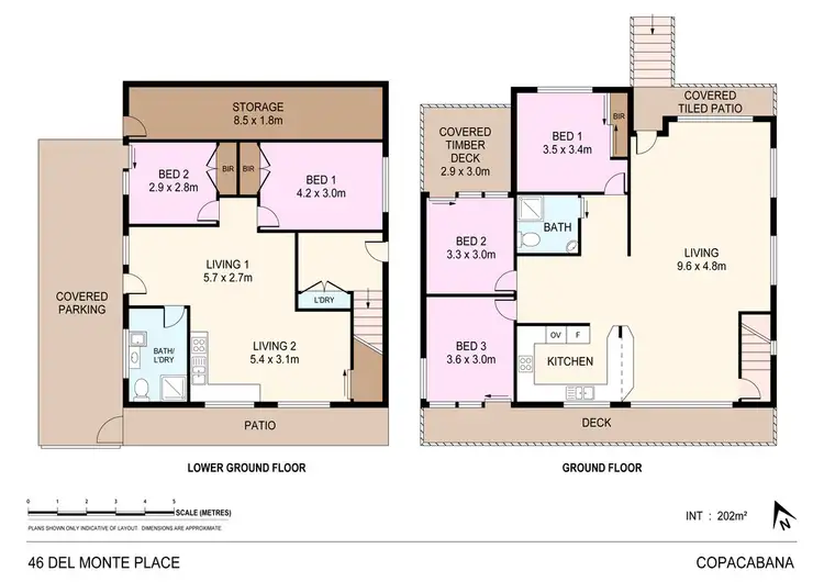 Floorplan of Homely house listing, 46 Del Monte Place, Copacabana NSW 2251