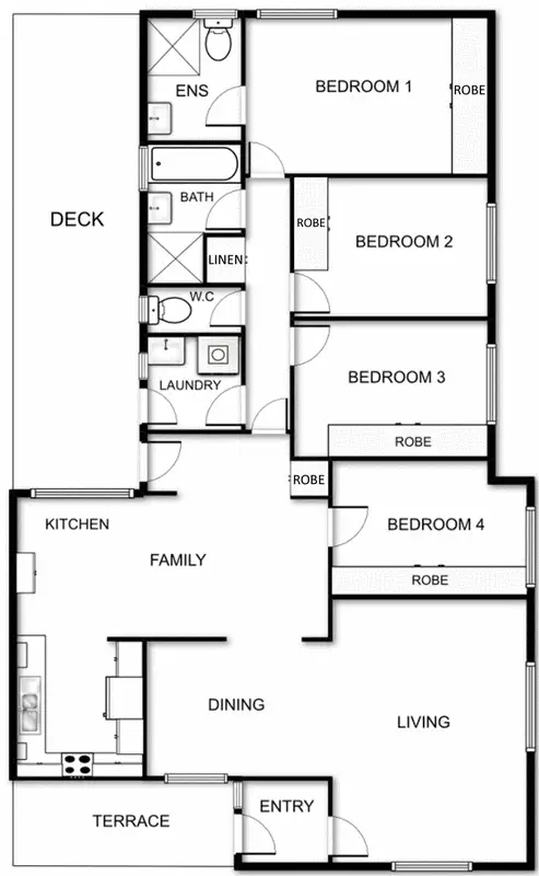 Floorplan of Homely house listing, 92 Spofforth Street, Holt ACT 2615