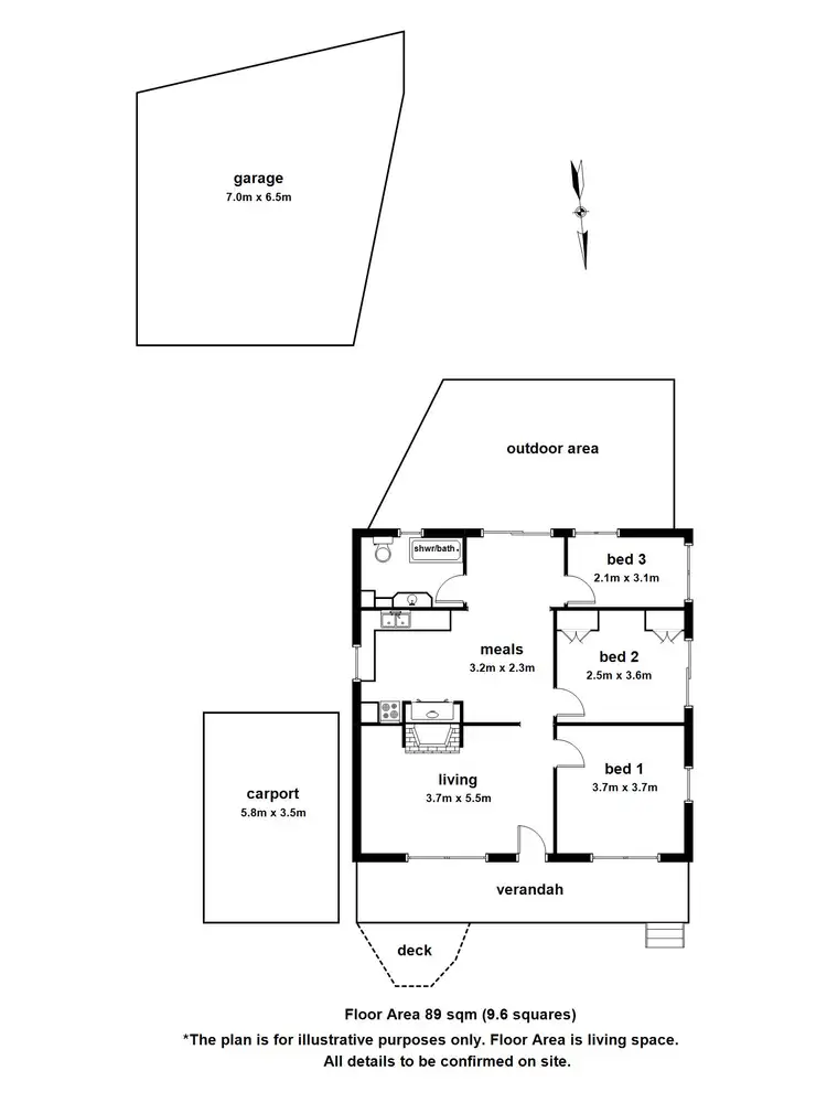 Floorplan of Homely house listing, 9 Yarra Street, Powelltown VIC 3797