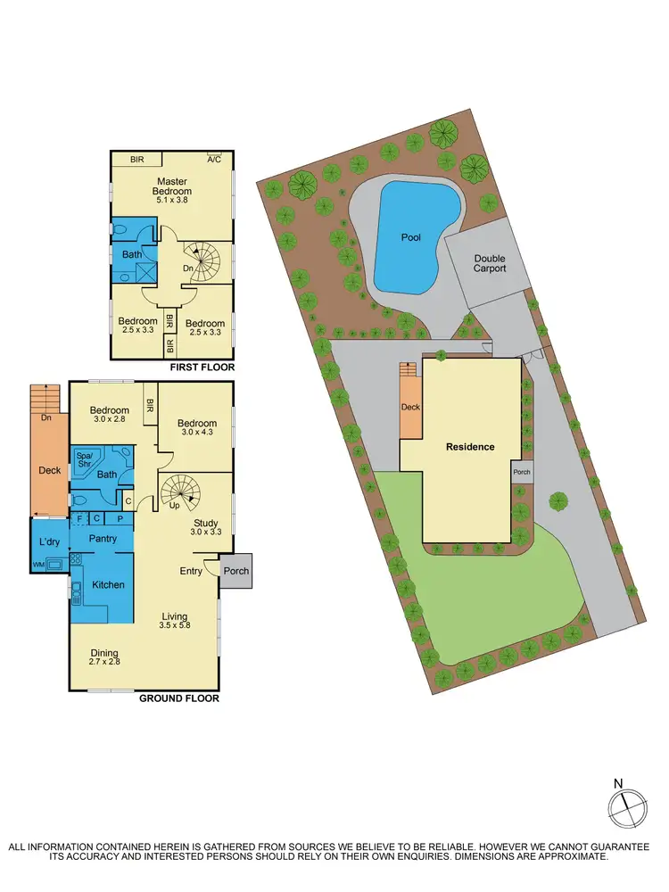 Floorplan of Homely house listing, 42 Eram Road, Box Hill North VIC 3129