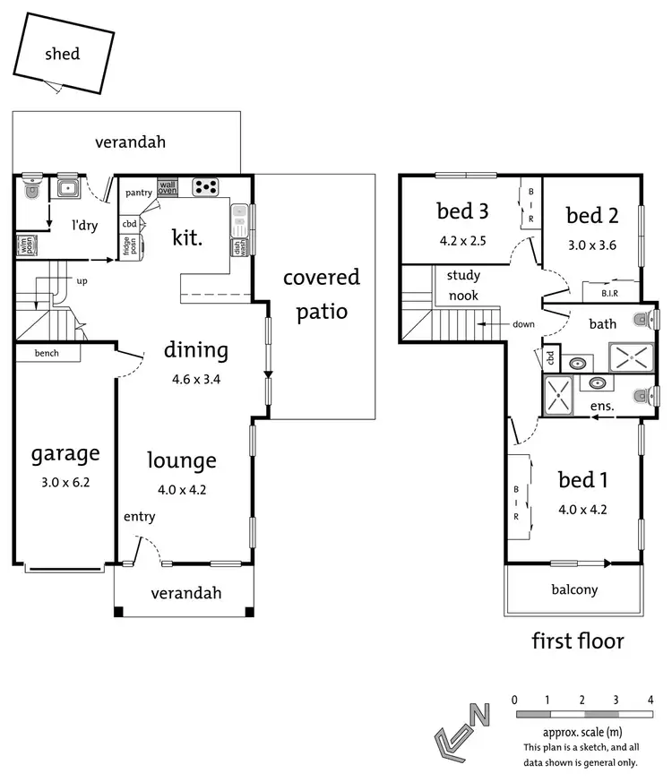 Floorplan of Homely townhouse listing, 30 Tram Road, Doncaster VIC 3108