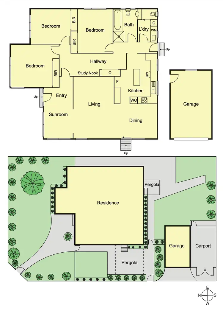 Floorplan of Homely house listing, 6 Tasman Road, Bentleigh East VIC 3165