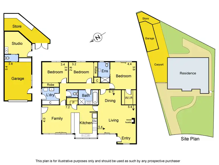 Floorplan of Homely house listing, 20 Broadlea Crescent, Viewbank VIC 3084