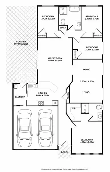 Floorplan of Homely house listing, 9 Bangalow Place, Hoxton Park NSW 2171