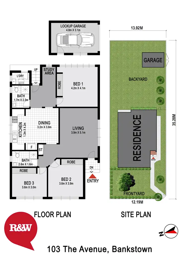 Floorplan of Homely house listing, 103 The Avenue, Bankstown NSW 2200