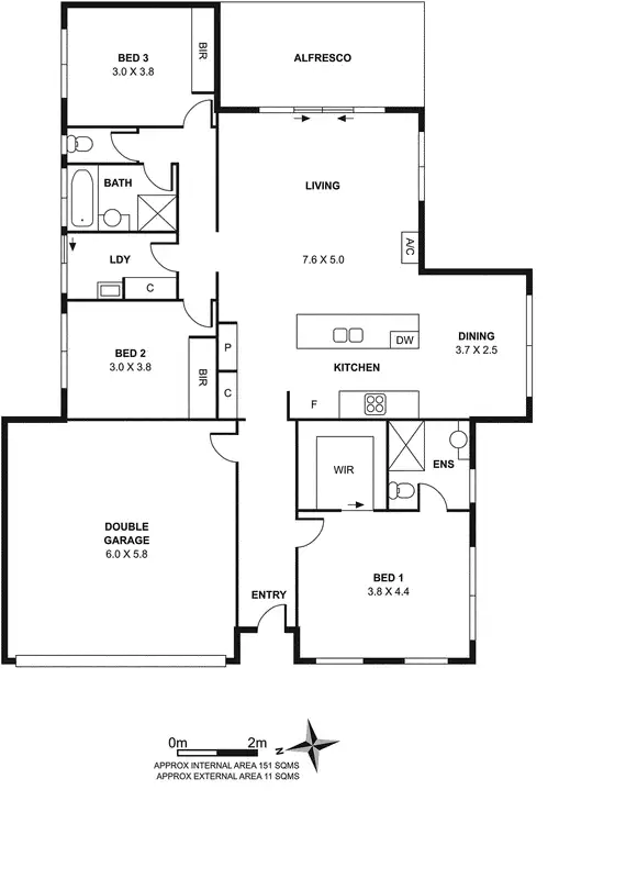 Floorplan of Homely house listing, 12 Rowan Walk, Drouin VIC 3818