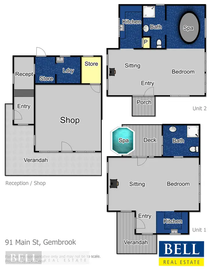 Floorplan of Homely house listing, 91A Main Street, Gembrook VIC 3783