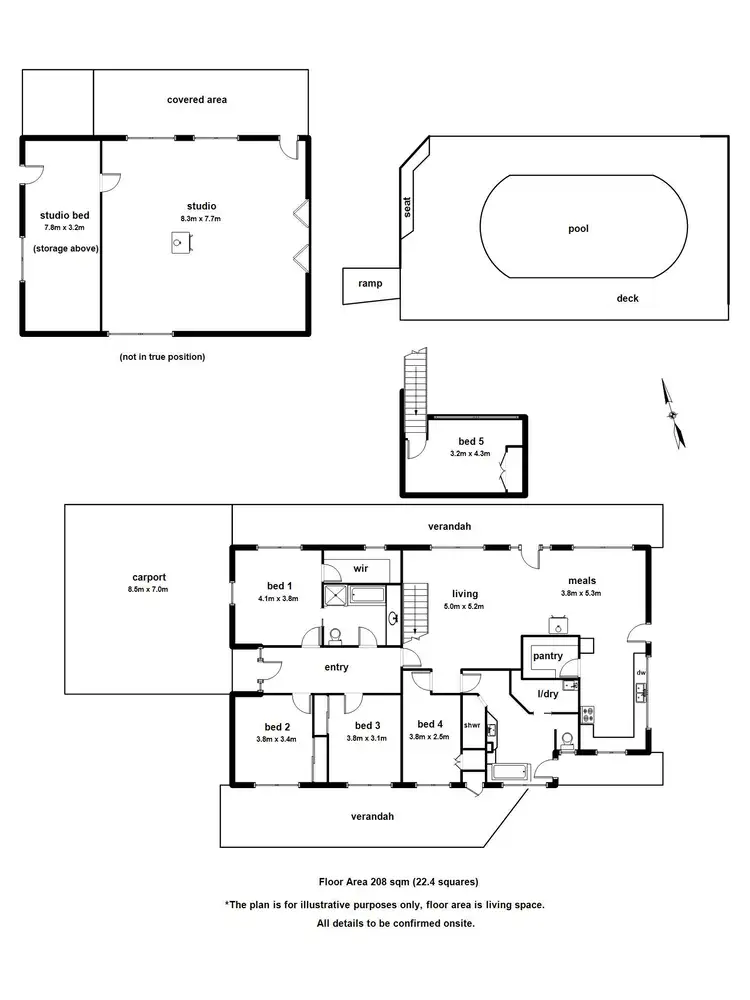 Floorplan of Homely house listing, 56 Lewis Road, Hoddles Creek VIC 3139
