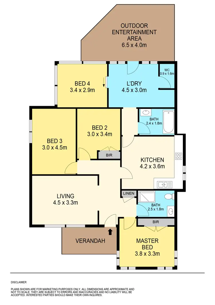 Floorplan of Homely house listing, 22 Grammar Street, Wendouree VIC 3355