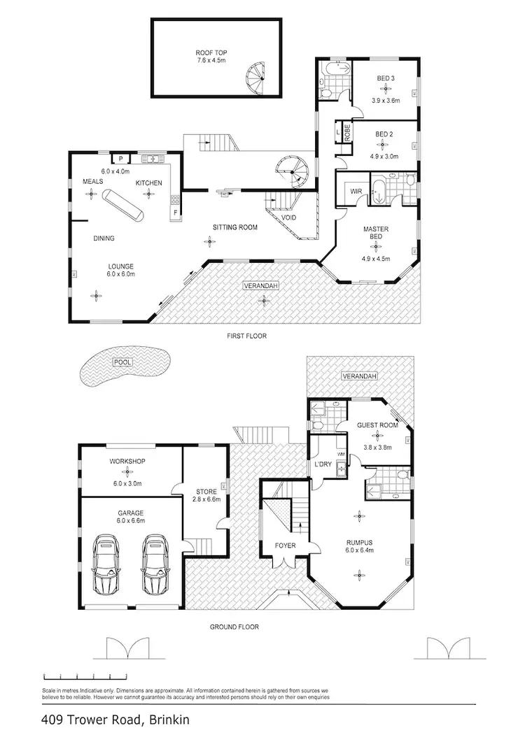 Floorplan of Homely house listing, 409 Trower Road, Brinkin NT 810