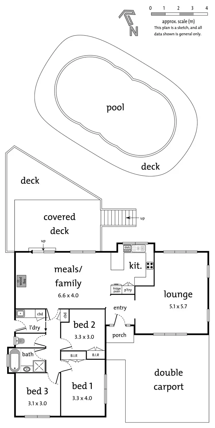 Floorplan of Homely house listing, 1 Greythorn Court, Chirnside Park VIC 3116