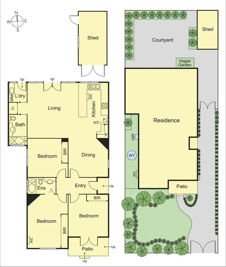 Floorplan of Homely house listing, 33 Filbert Street, Caulfield South VIC 3162