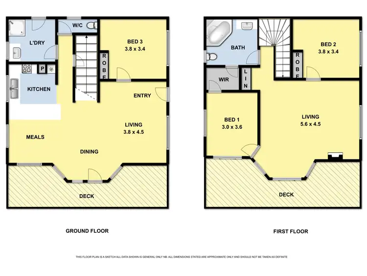 Floorplan of Homely house listing, 1A Macadam Street, Daylesford VIC 3460