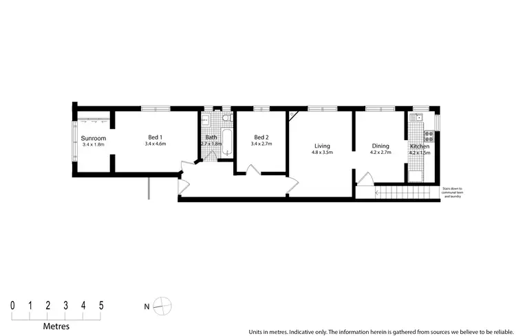 Floorplan of Homely apartment listing, 3/21a Hayberry Street, Crows Nest NSW 2065