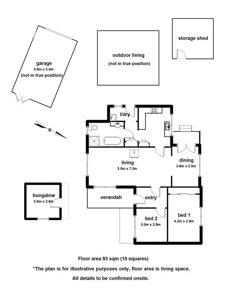 Floorplan of Homely house listing, 10 Maggins Lane, Wesburn VIC 3799