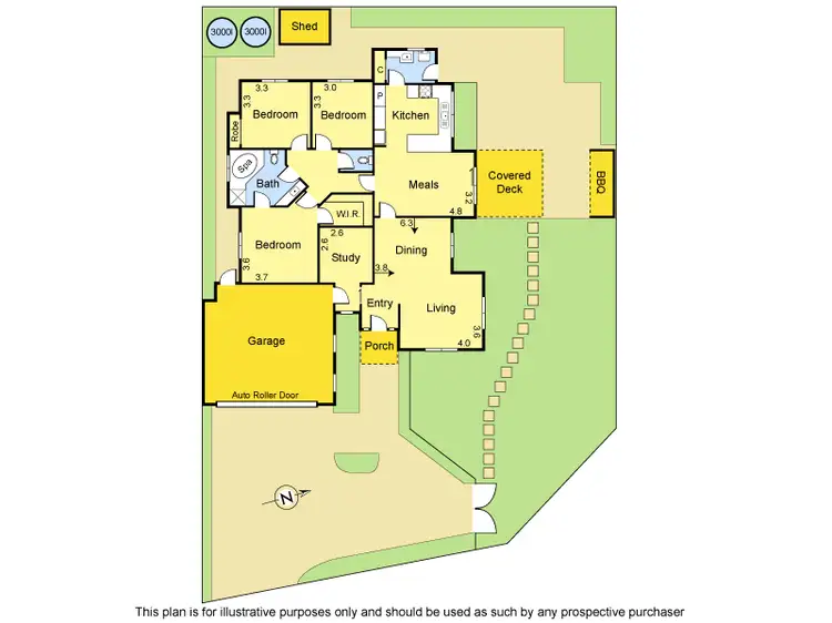 Floorplan of Homely house listing, 27 Willis Street, Greensborough VIC 3088