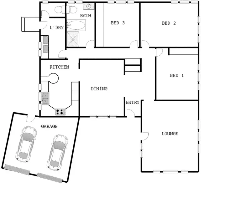 Floorplan of Homely house listing, 3 May Street, Downer ACT 2602