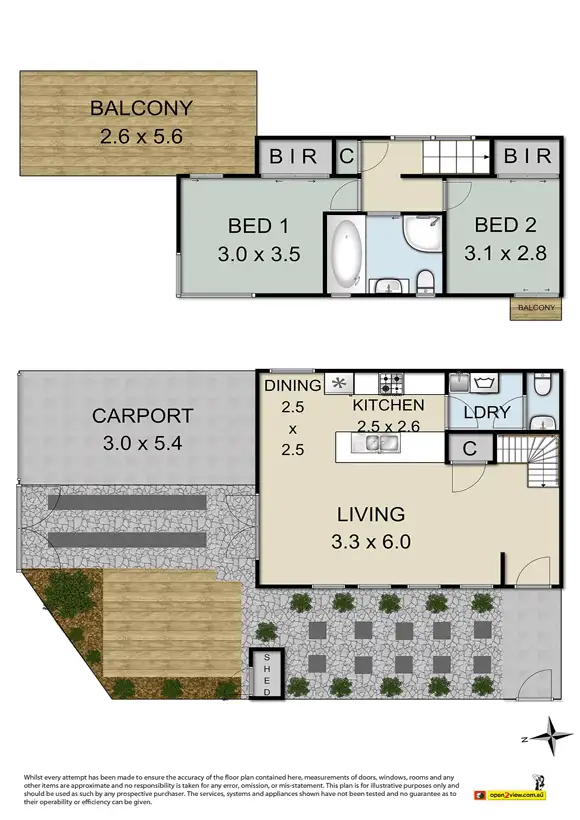 Floorplan of Homely house listing, 2A Gordon Street, Newport VIC 3015