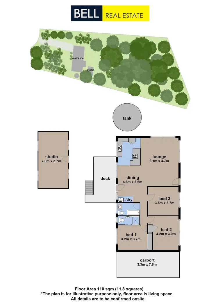 Floorplan of Homely house listing, 3 Coonara Court, Olinda VIC 3788