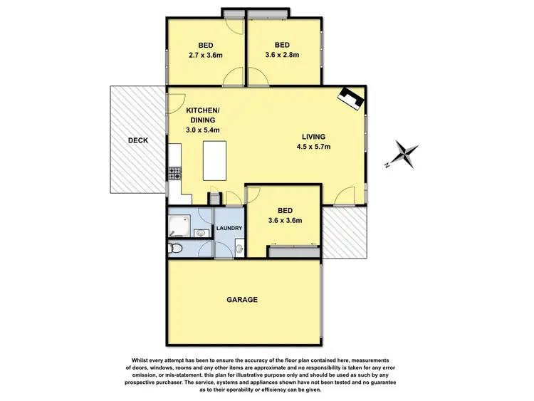 Floorplan of Homely house listing, 59A Montrose Avenue, Apollo Bay VIC 3233