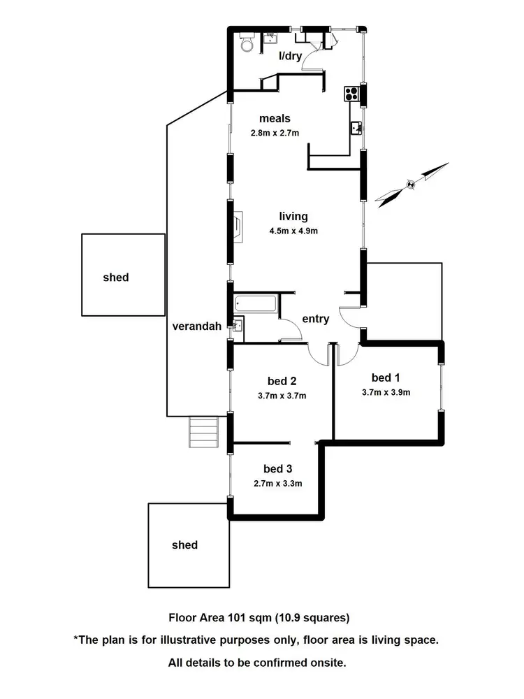 Floorplan of Homely house listing, 2 Royal Street, Upper Ferntree Gully VIC 3156