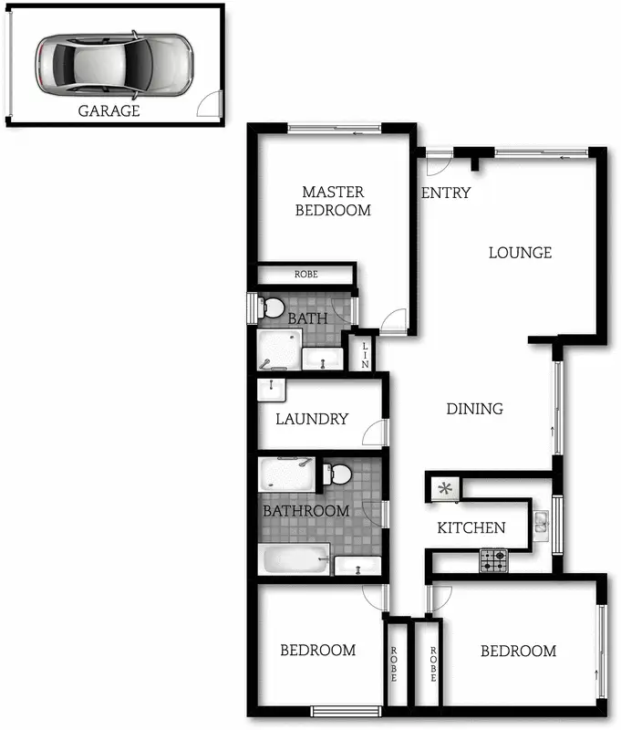Floorplan of Homely house listing, 9/6-8 Fawkner Street, Braddon ACT 2612