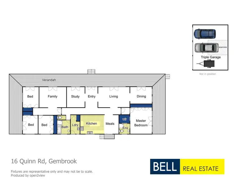 Floorplan of Homely house listing, 16 Quinn Road, Gembrook VIC 3783